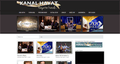 Desktop Screenshot of kanalhayat.tv