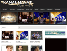 Tablet Screenshot of kanalhayat.tv